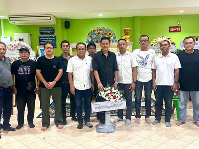 สมาคมผู้บริหารงานช่างและพัฒนาฝีมือช่างภาคใต้_ร่วมงานบำเพ็ญบุญกุศลศพคุณพ่อ_ประสิทธิ์_อินทวงค์